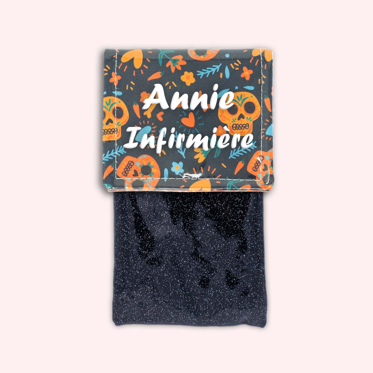 Pochette aimantée Calavera