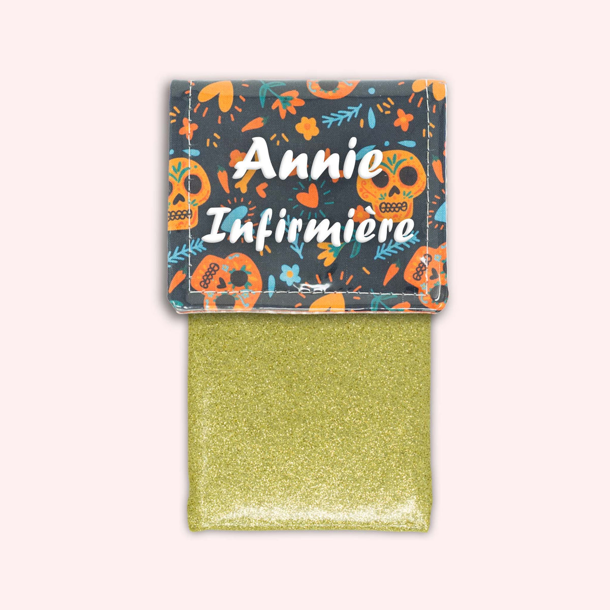Pochette aimantée Calavera