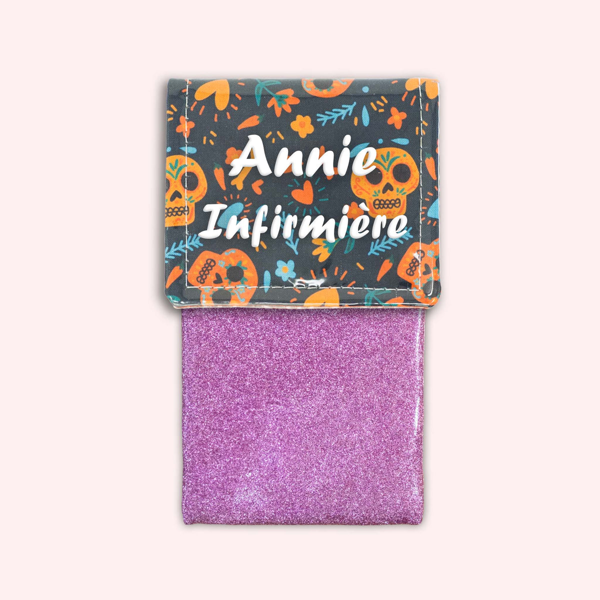 Pochette aimantée Calavera