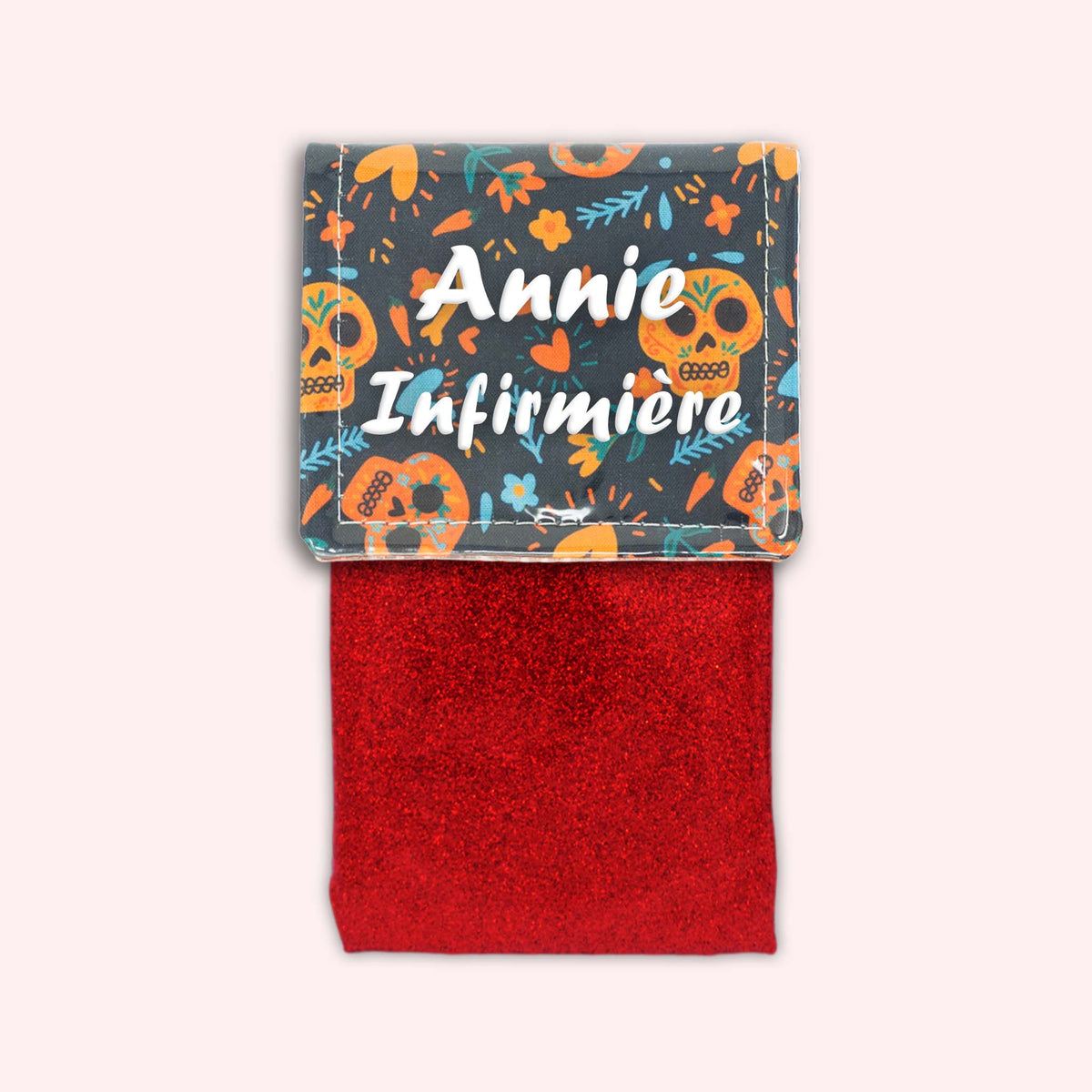 Pochette aimantée Calavera