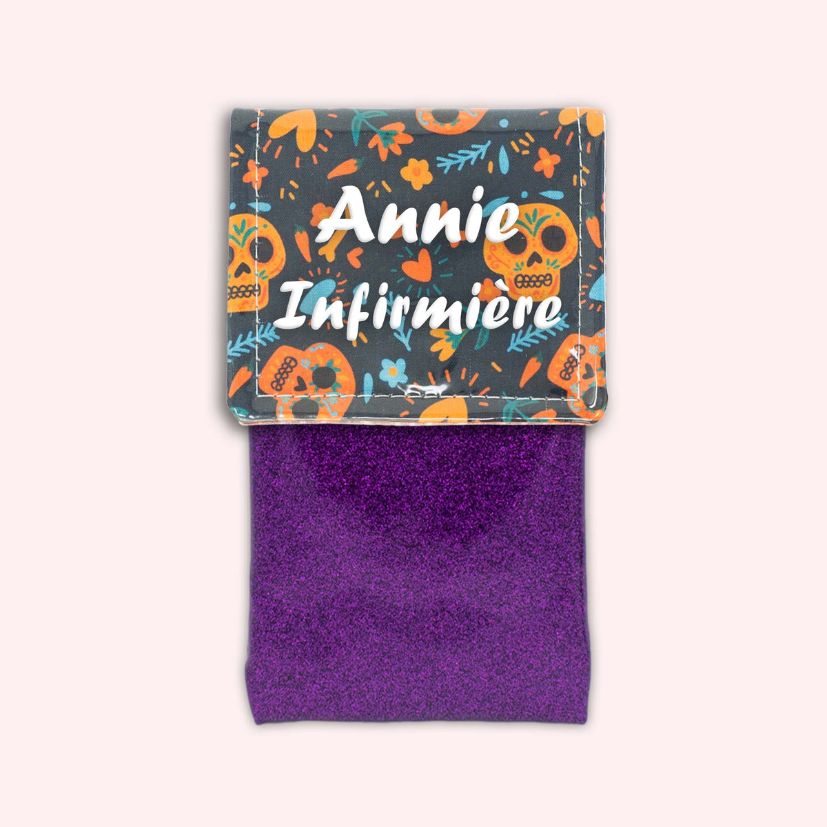 Pochette aimantée Calavera