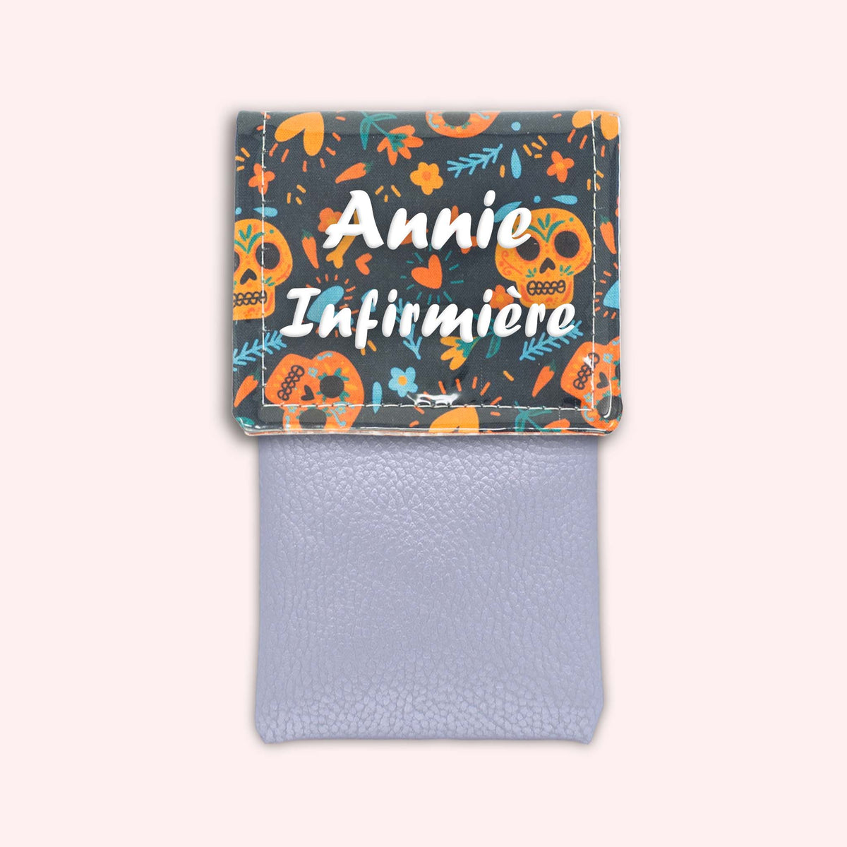 Pochette aimantée Calavera