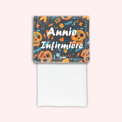 Pochette aimantée Calavera