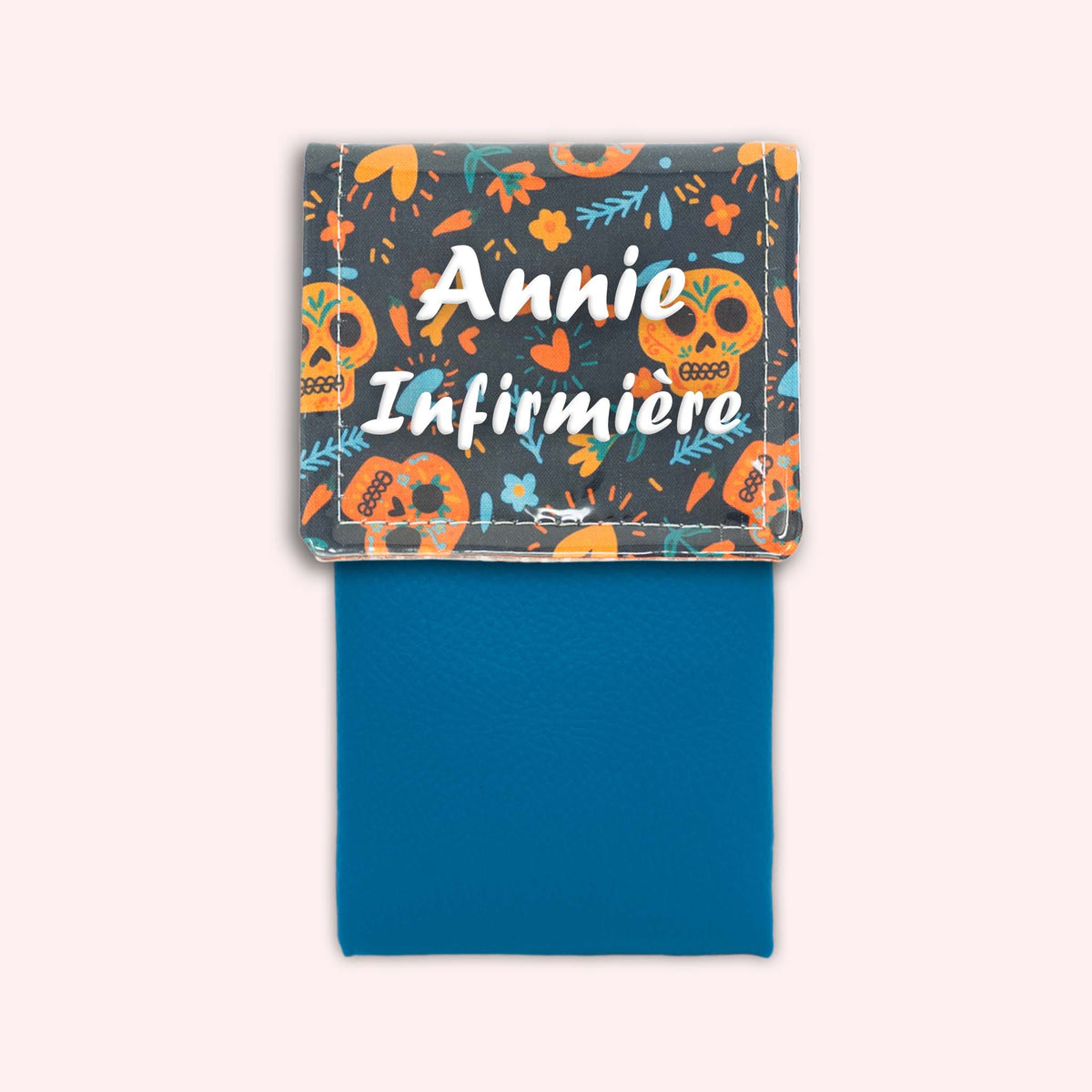 Pochette aimantée Calavera