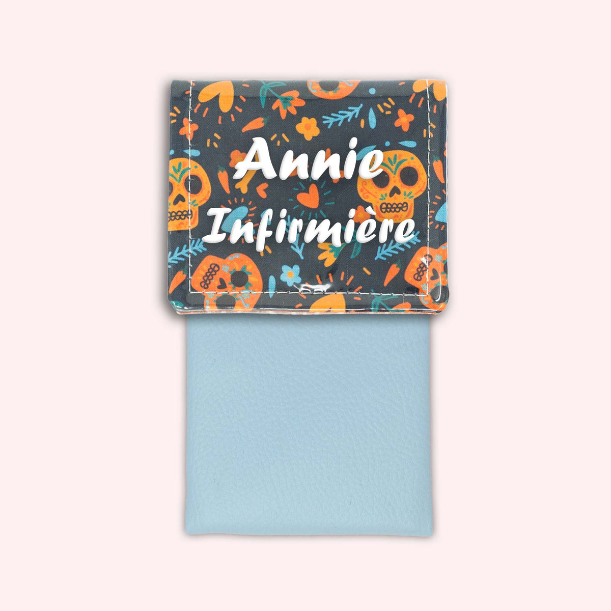 Pochette aimantée Calavera