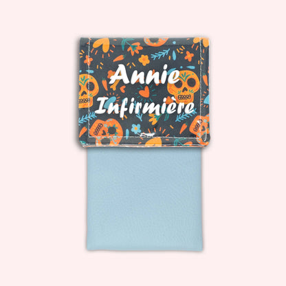 Pochette aimantée Calavera
