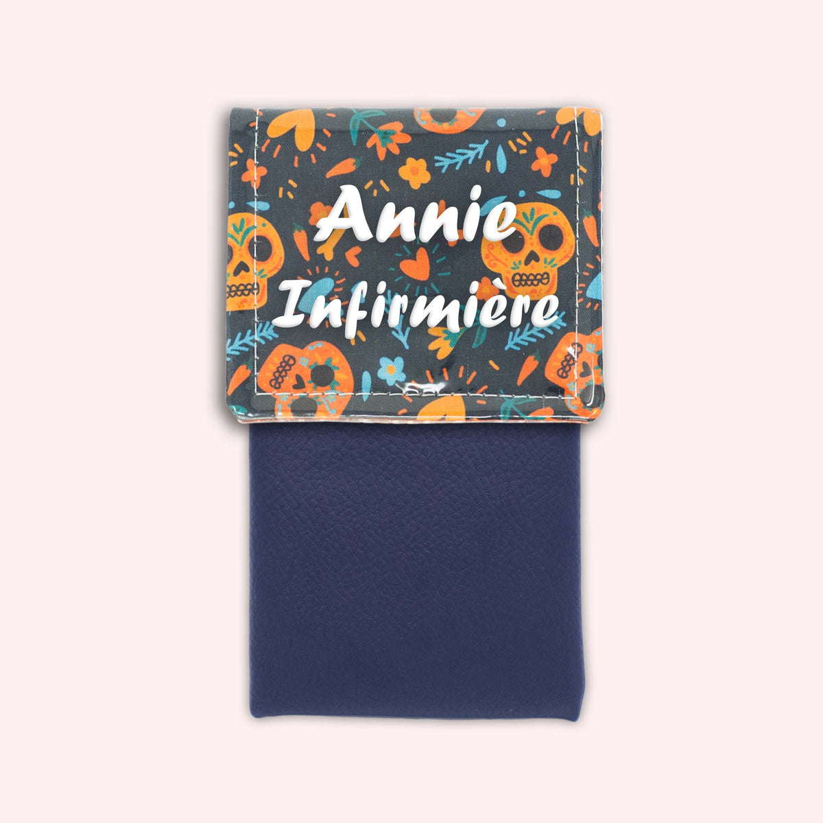 Pochette aimantée Calavera