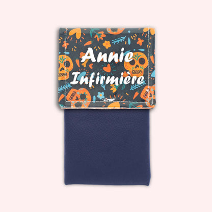 Pochette aimantée Calavera