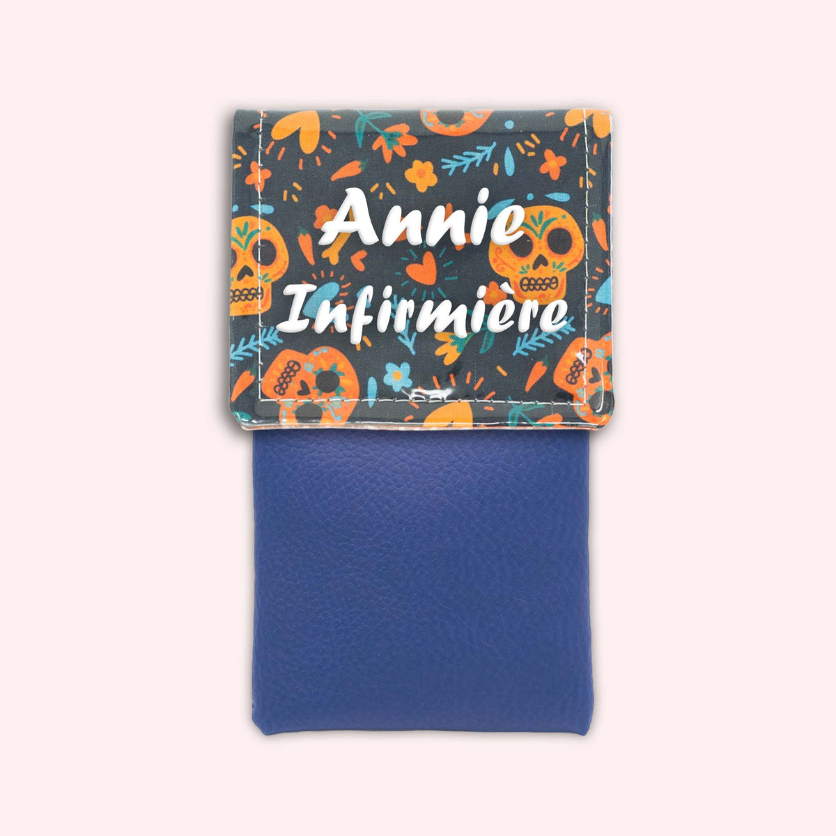 Pochette aimantée Calavera