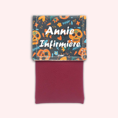 Pochette aimantée Calavera