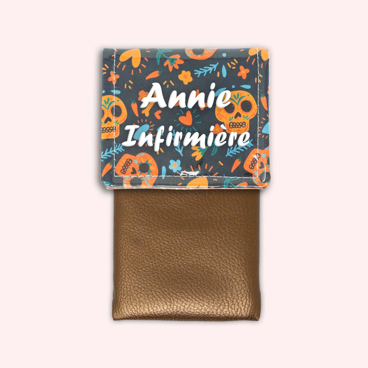 Pochette aimantée Calavera
