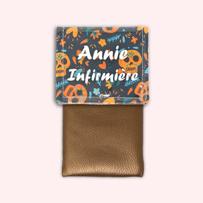 Pochette aimantée Calavera