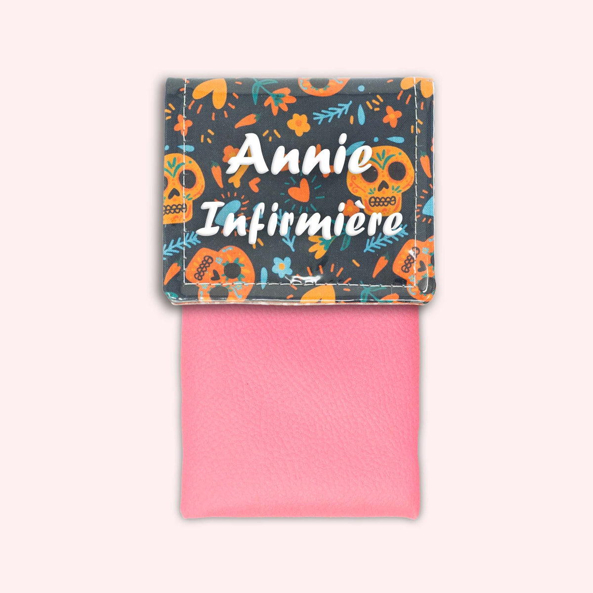 Pochette aimantée Calavera