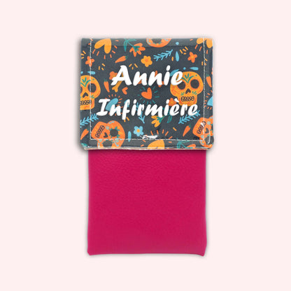Pochette aimantée Calavera
