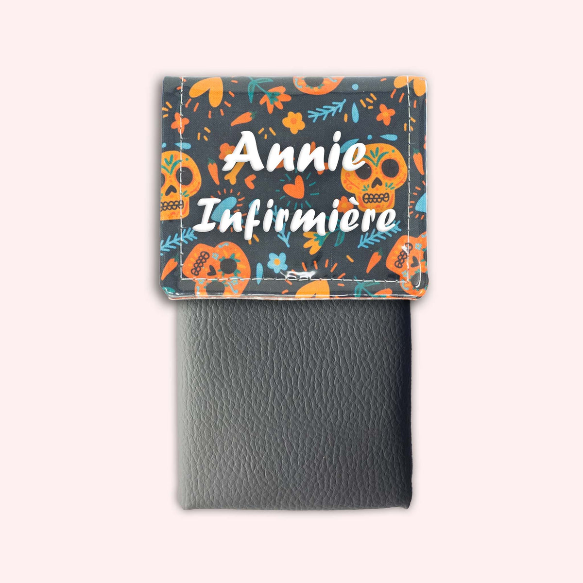 Pochette aimantée Calavera