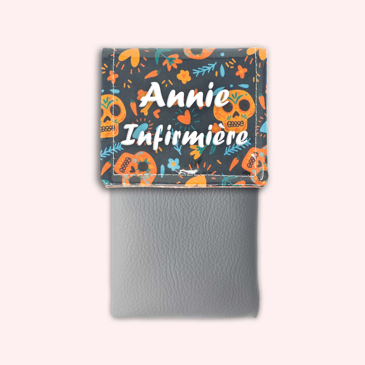 Pochette aimantée Calavera