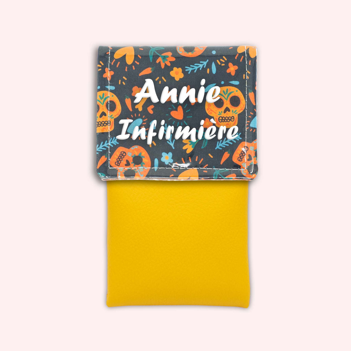 Pochette aimantée Calavera