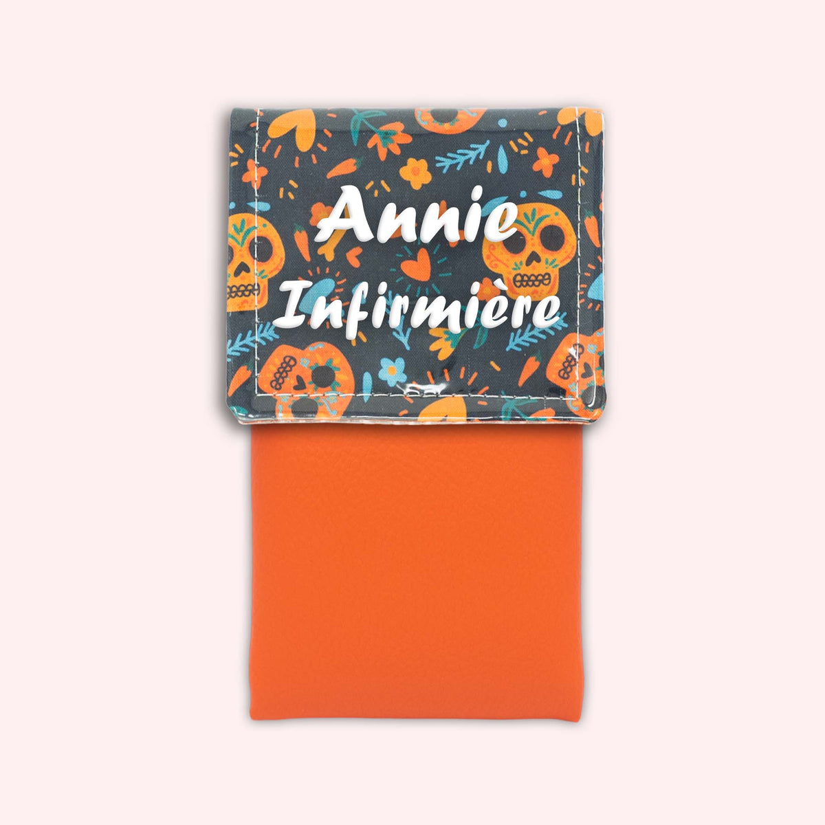 Pochette aimantée Calavera