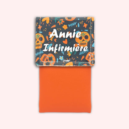 Pochette aimantée Calavera
