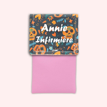 Pochette aimantée Calavera