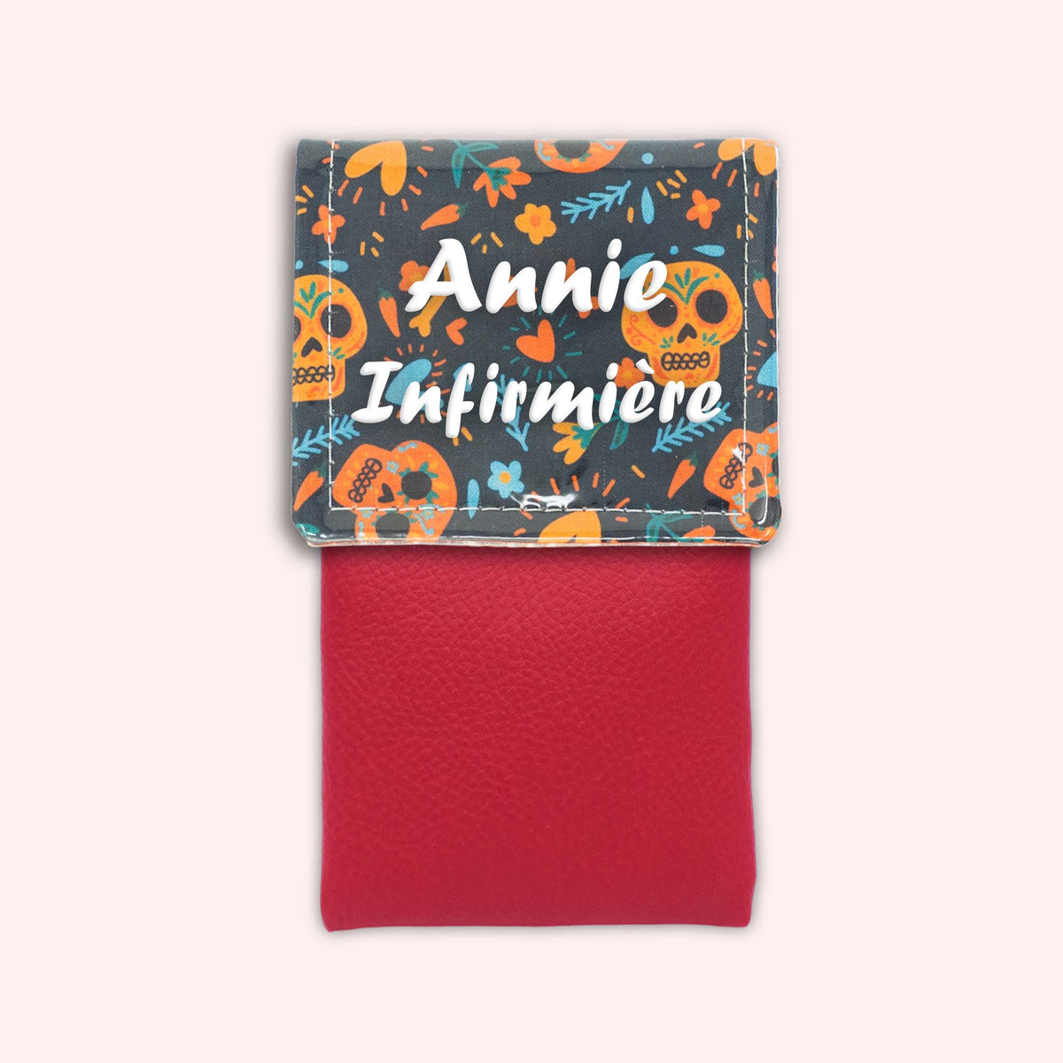 Pochette aimantée Calavera