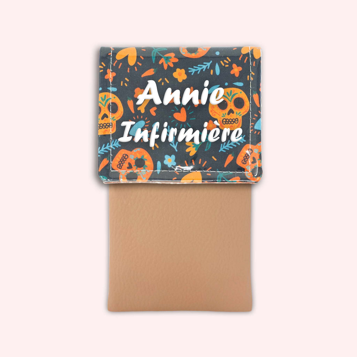 Pochette aimantée Calavera