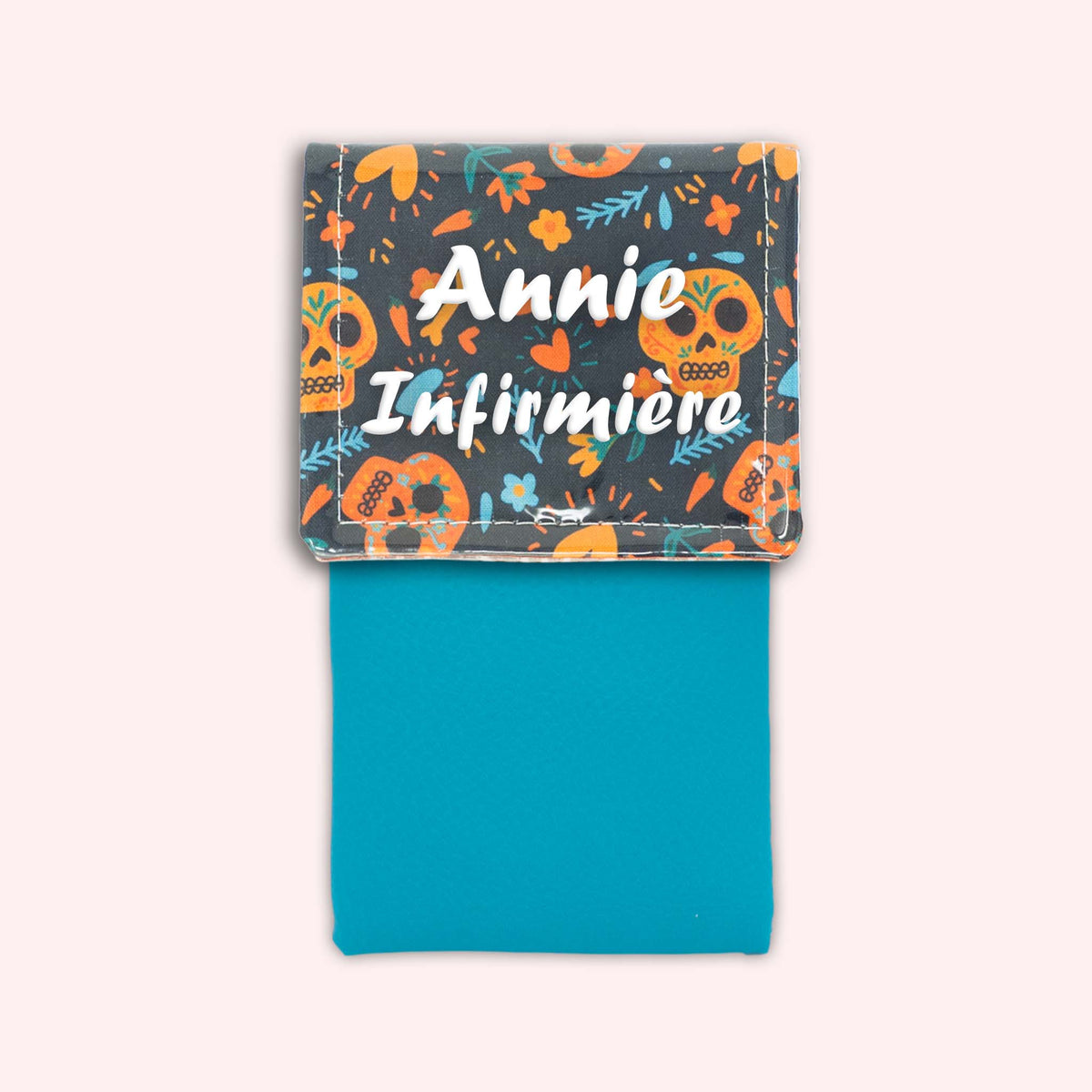 Pochette aimantée Calavera