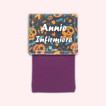 Pochette aimantée Calavera