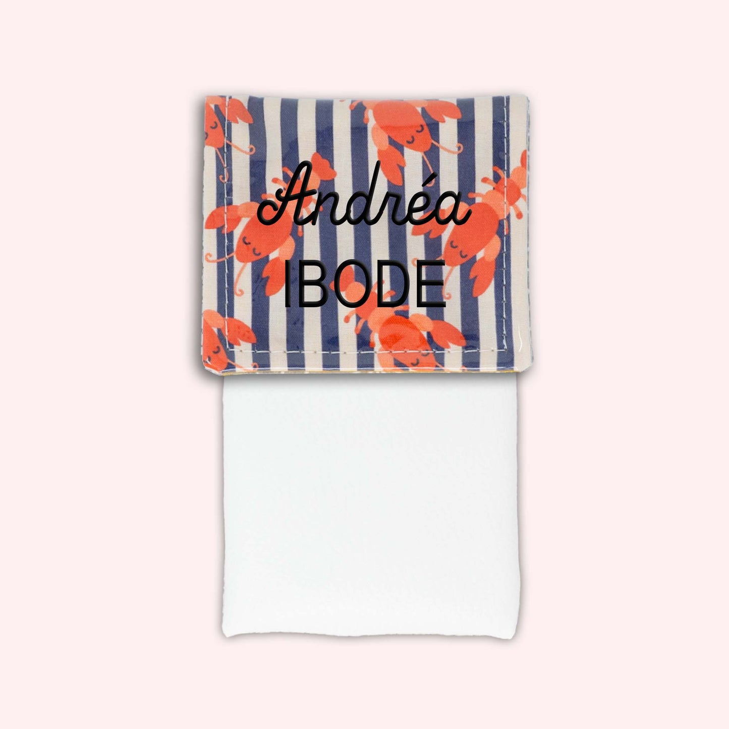 Pochette aimantée Homard