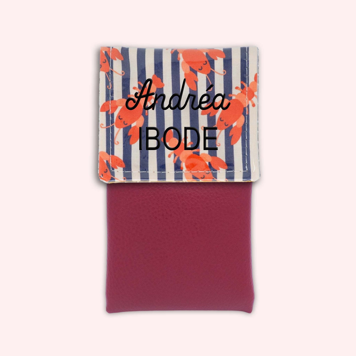 Pochette aimantée Homard