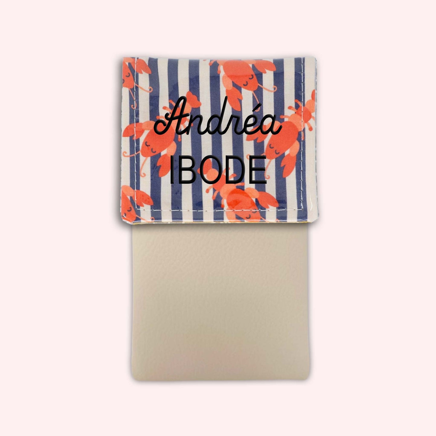 Pochette aimantée Homard