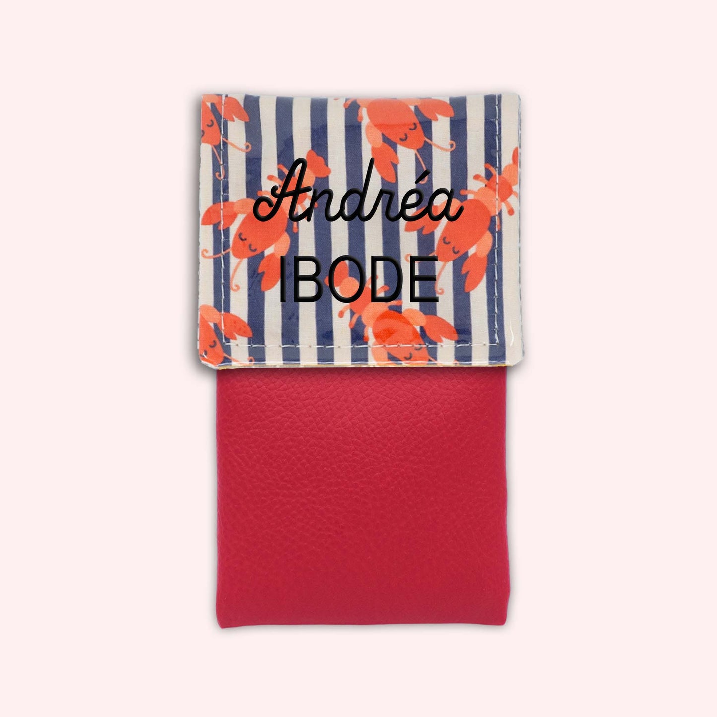 Pochette aimantée Homard