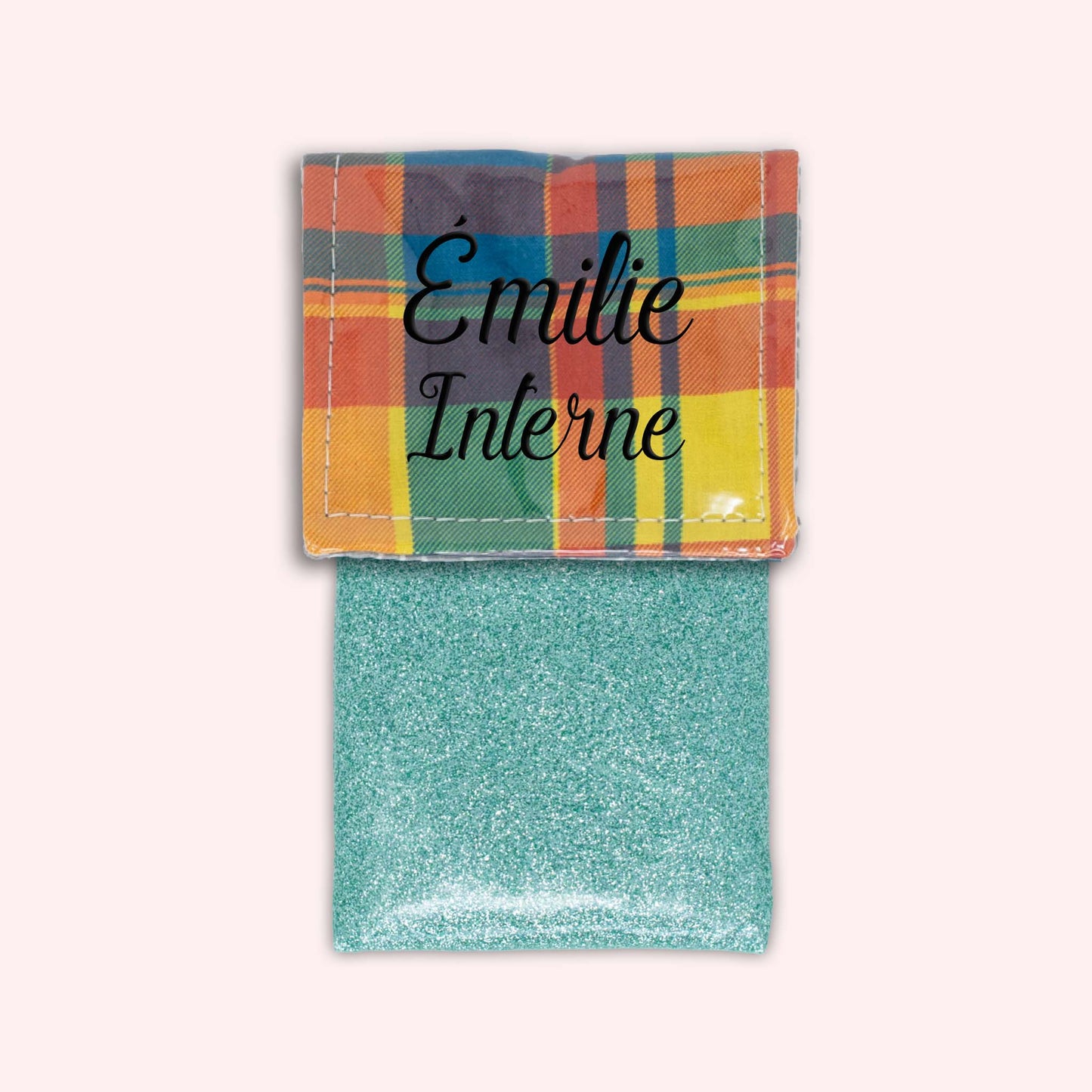 Pochette aimantée Madras Antilles