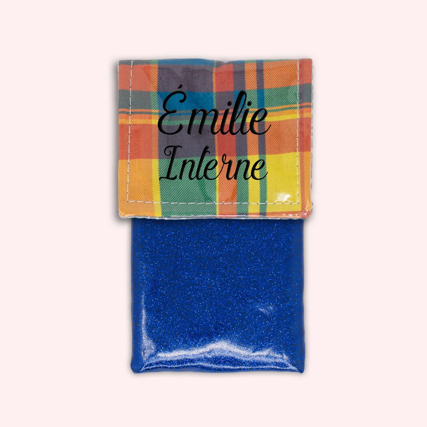 Pochette aimantée Madras Antilles