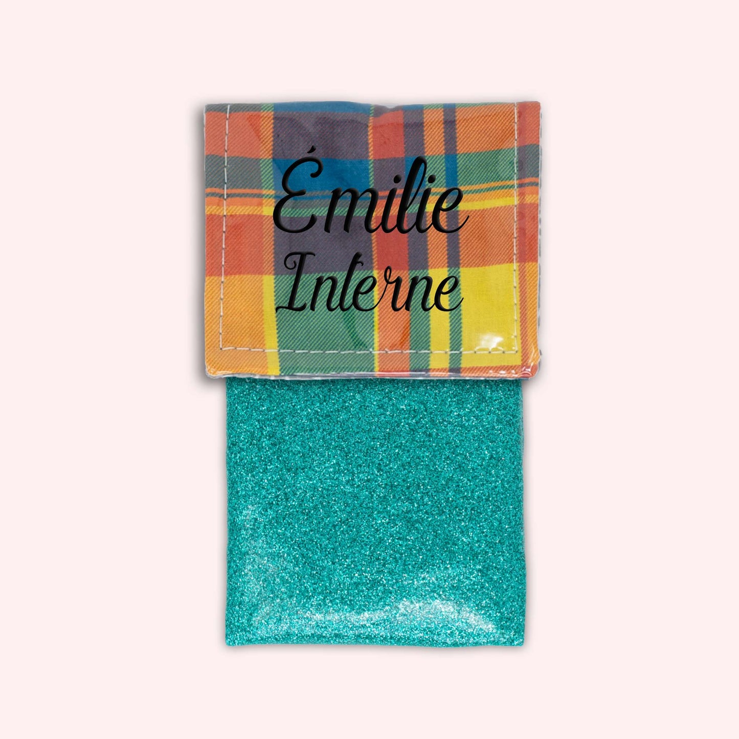 Pochette aimantée Madras Antilles