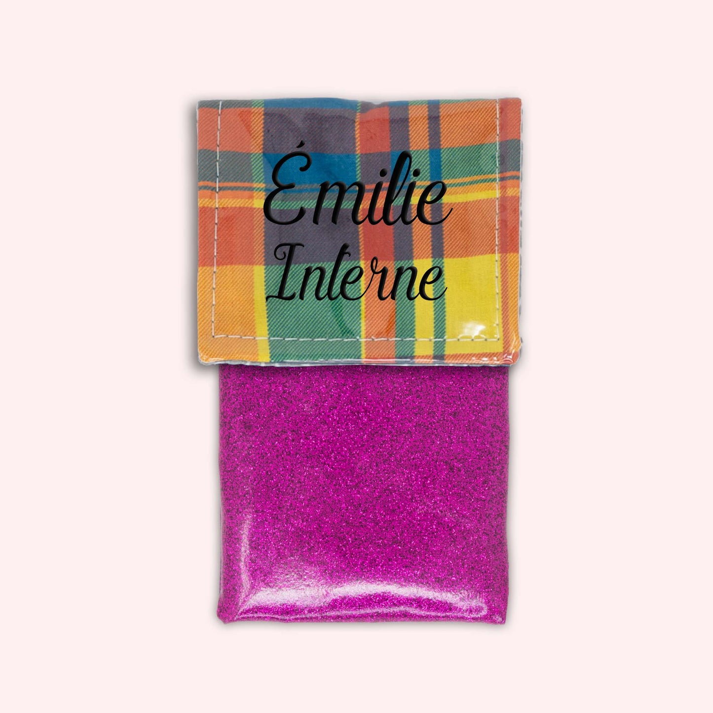 Pochette aimantée Madras Antilles