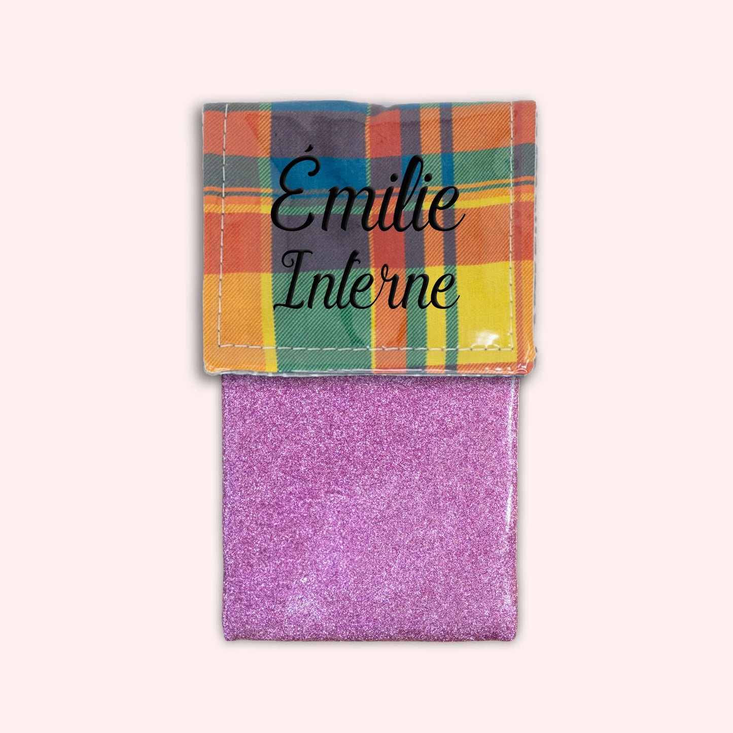 Pochette aimantée Madras Antilles