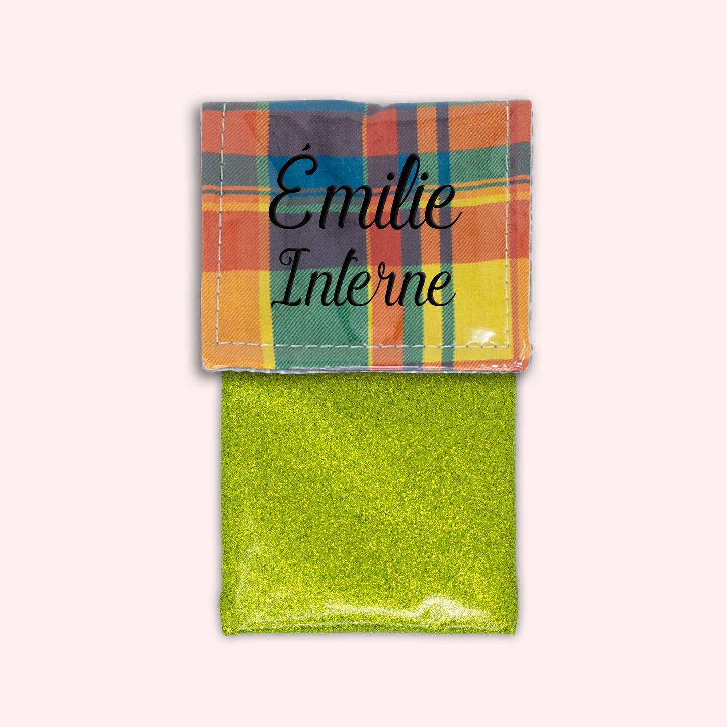 Pochette aimantée Madras Antilles