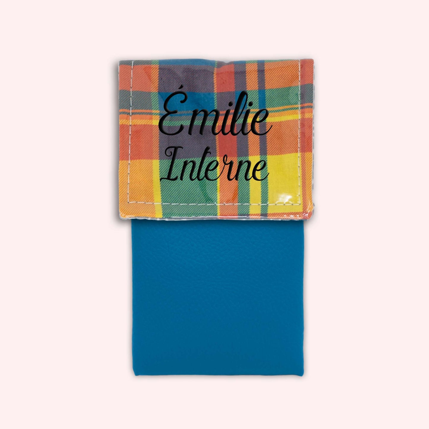 Pochette aimantée Madras Antilles