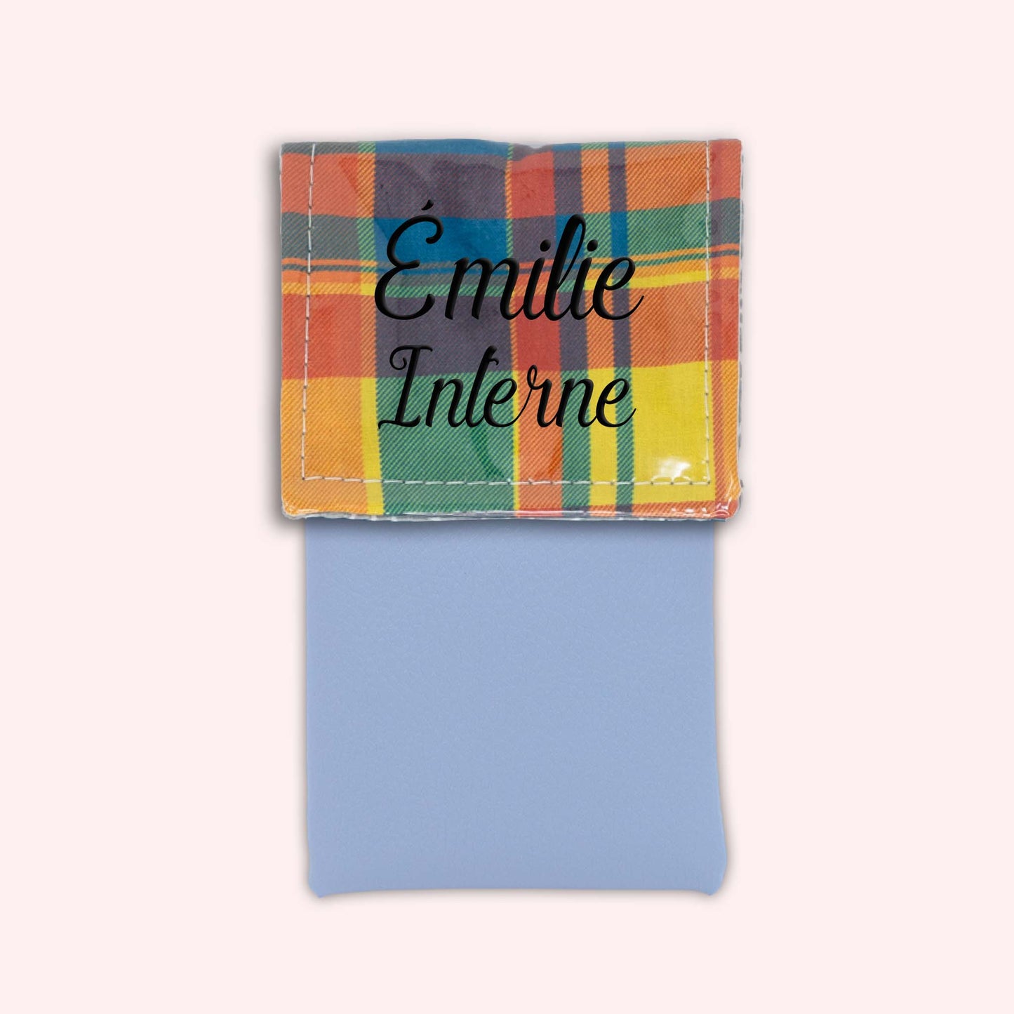 Pochette aimantée Madras Antilles