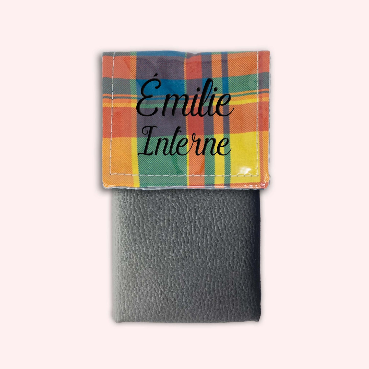 Pochette aimantée Madras Antilles