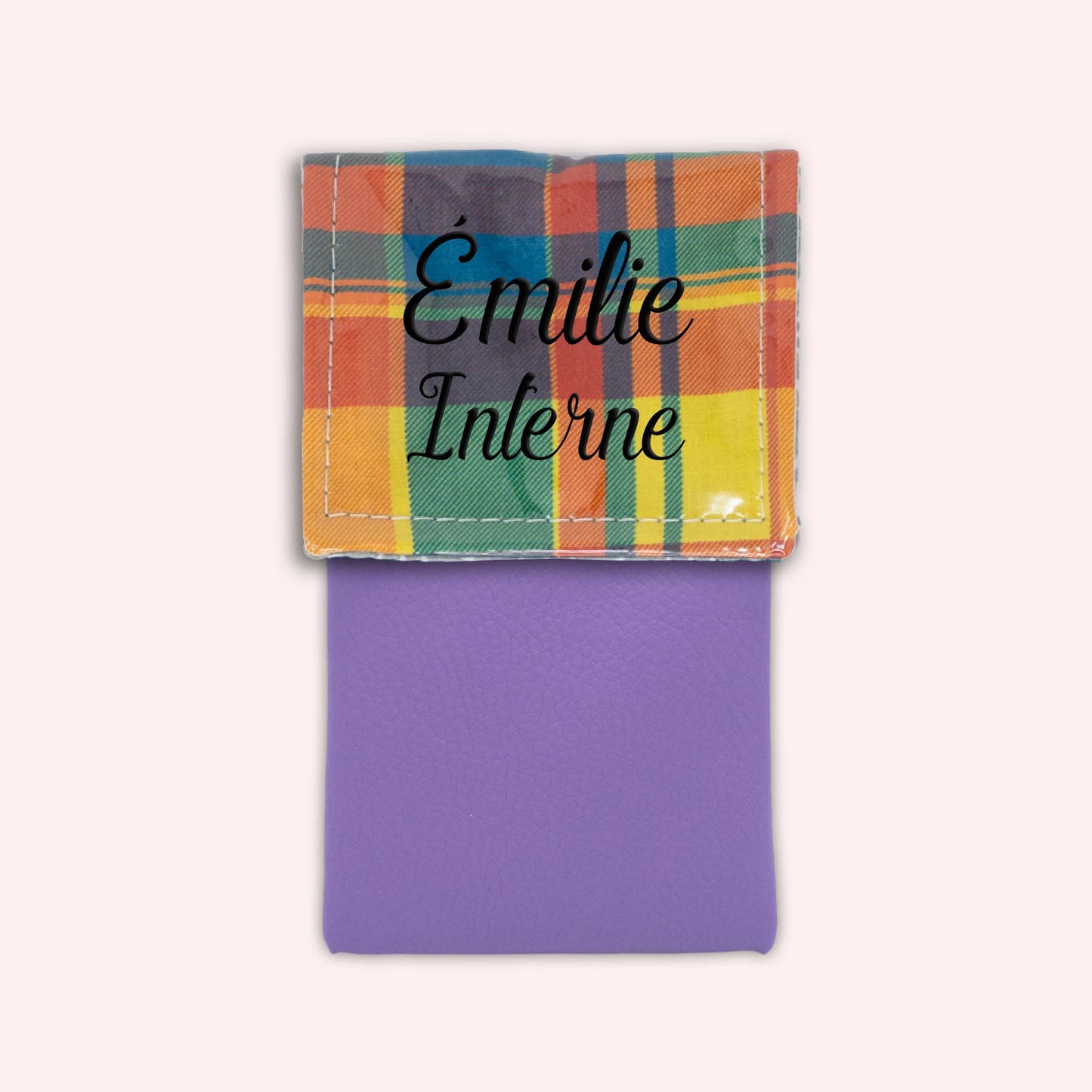 Pochette aimantée Madras Antilles