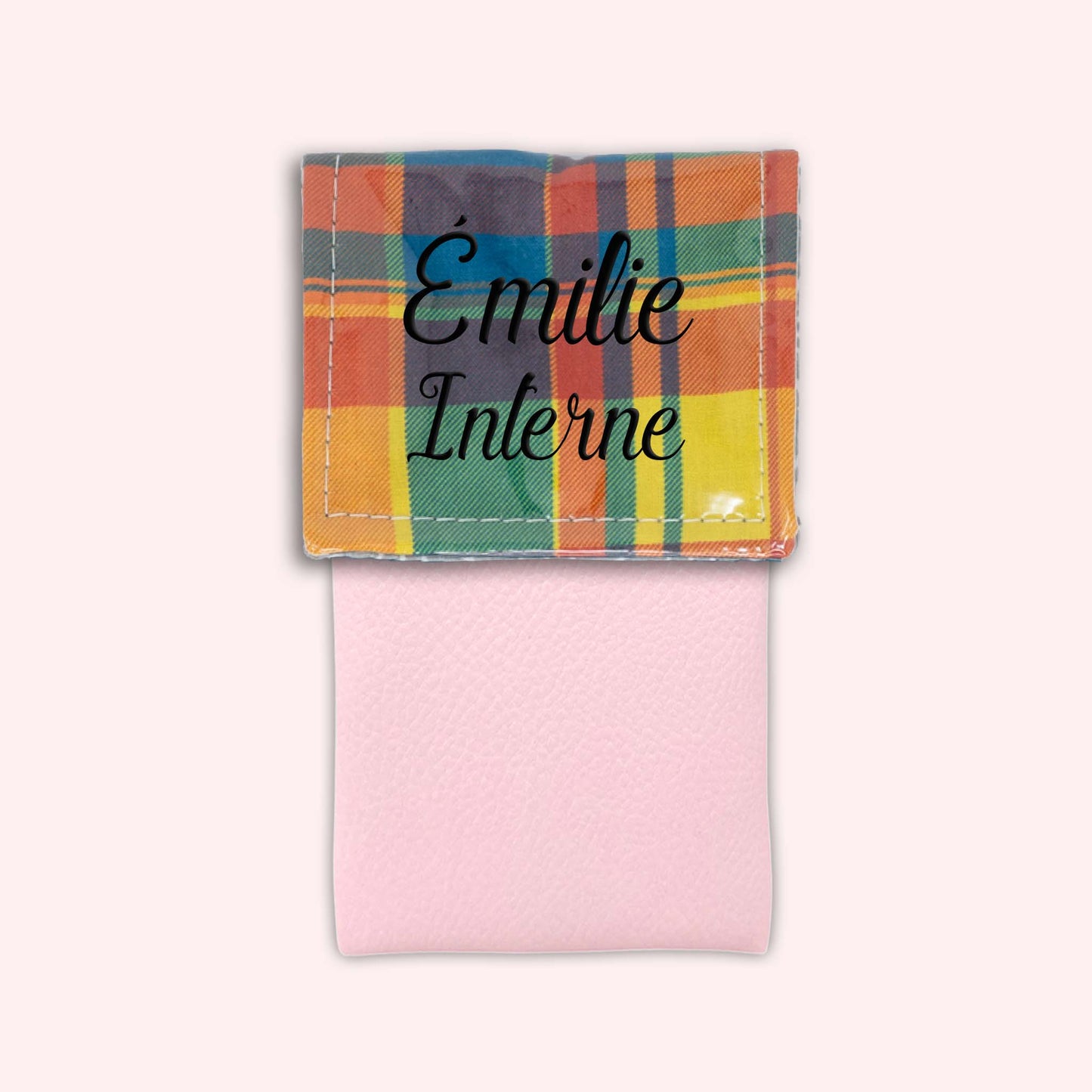 Pochette aimantée Madras Antilles