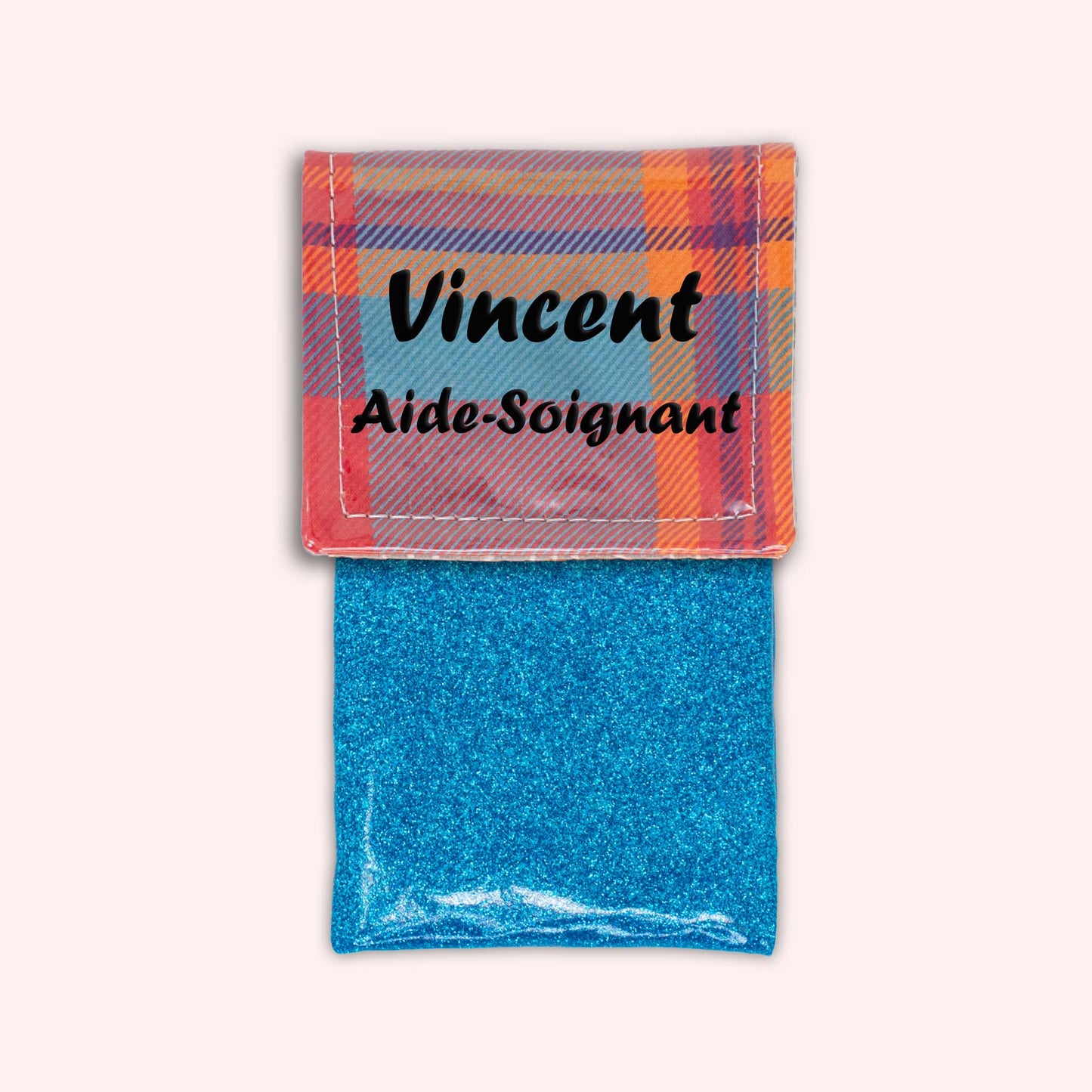 Pochette aimantée Madras Caraibes