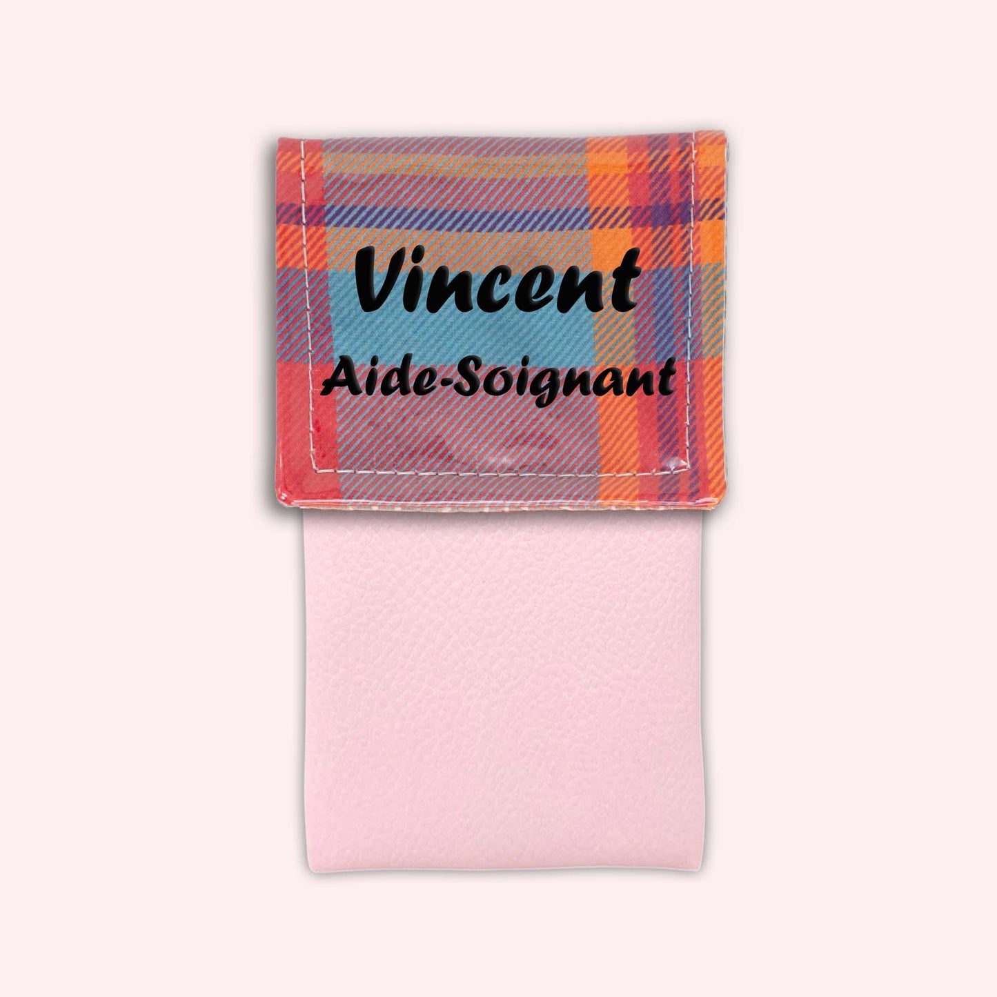 Pochette aimantée Madras Caraibes
