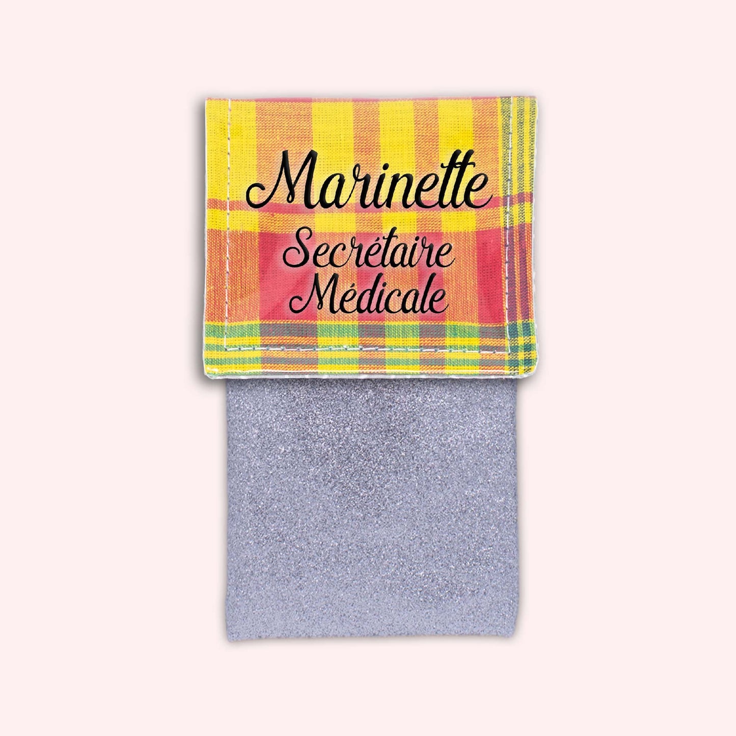 Pochette aimantée Madras St Barth