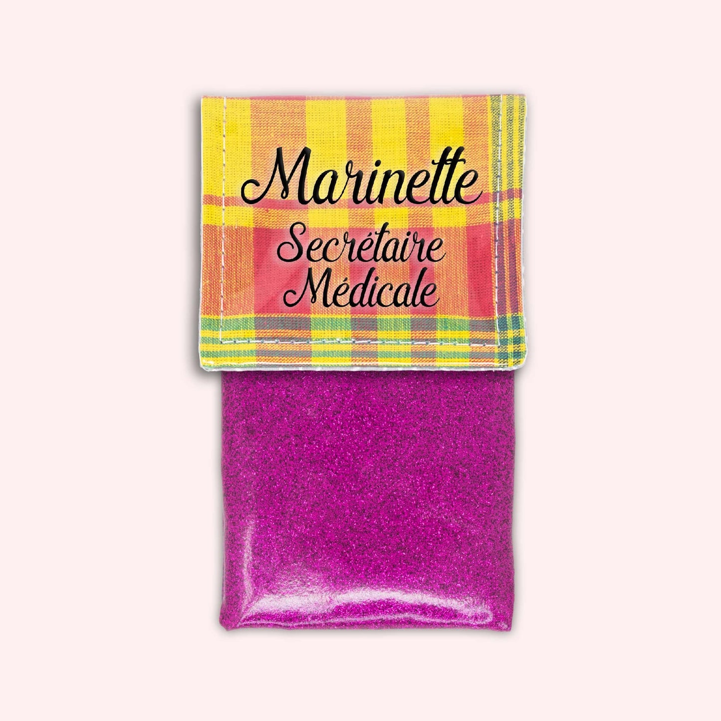 Pochette aimantée Madras St Barth