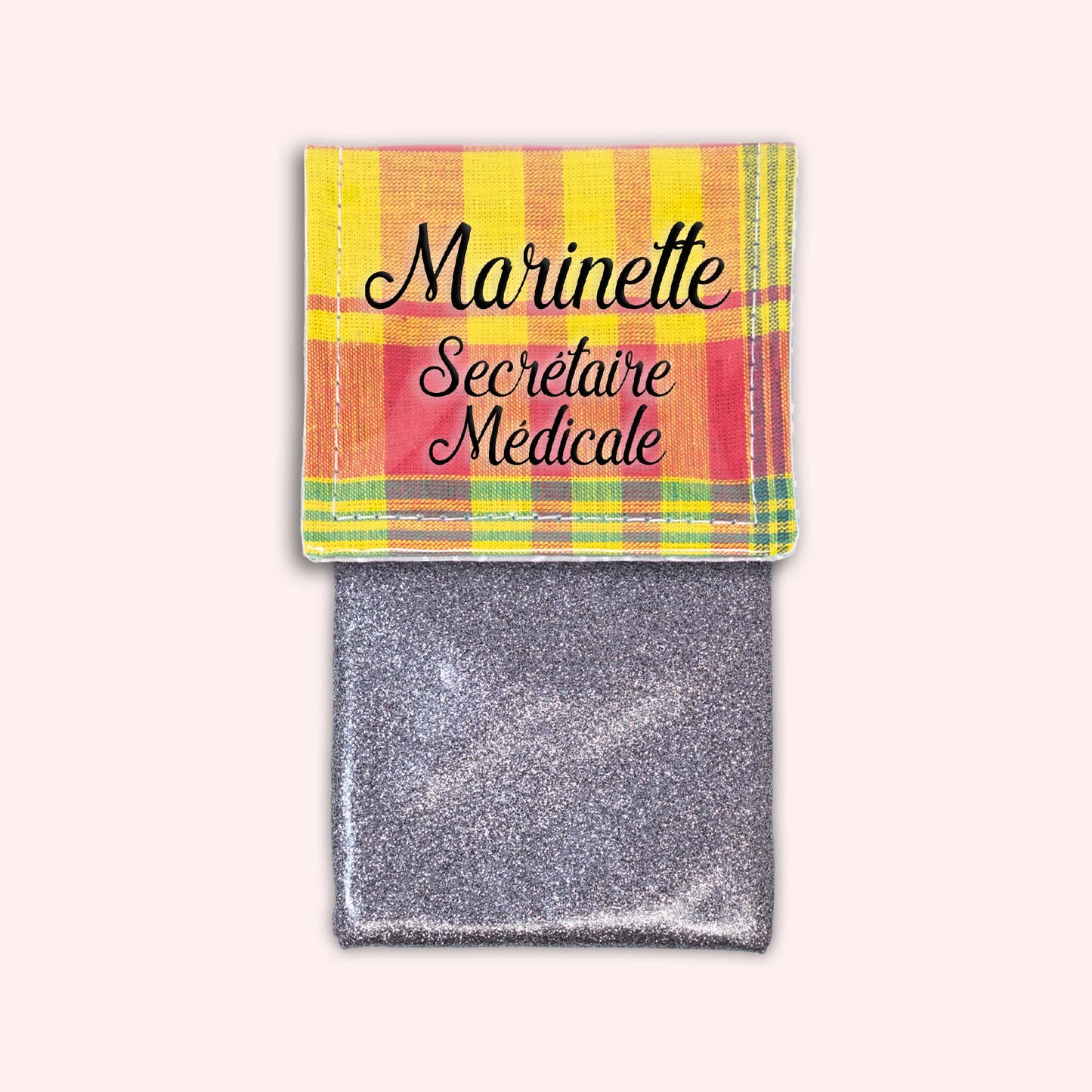 Pochette aimantée Madras St Barth