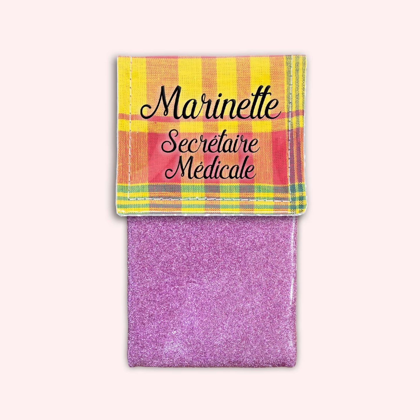 Pochette aimantée Madras St Barth