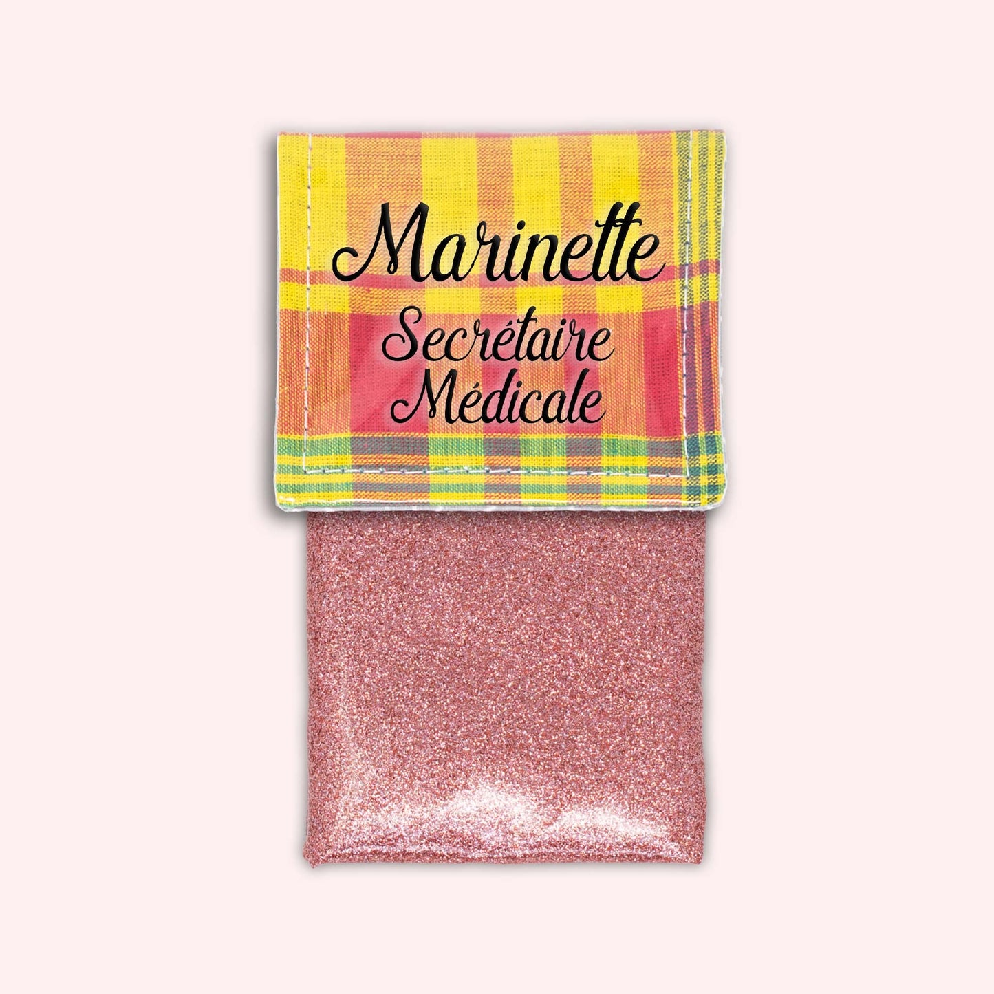 Pochette aimantée Madras St Barth